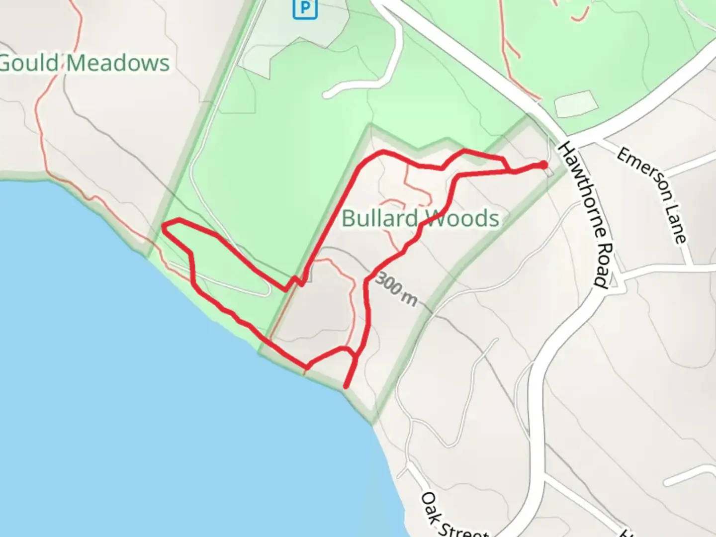 An image depicting the trail Camp Mah-Kee-Nac Loop and its surrounding area.