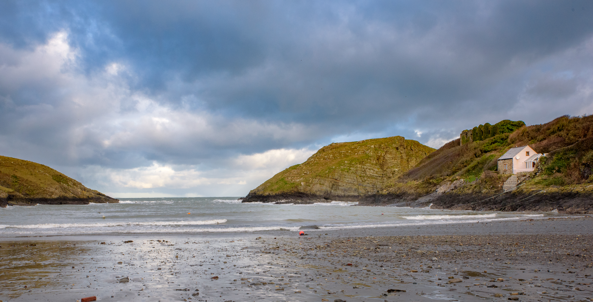 An image depicting the trail Abercastle Circular from Trefin and its surrounding area.