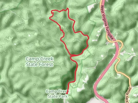 Turkey Road and Bear Wallow Road and Loop Trail