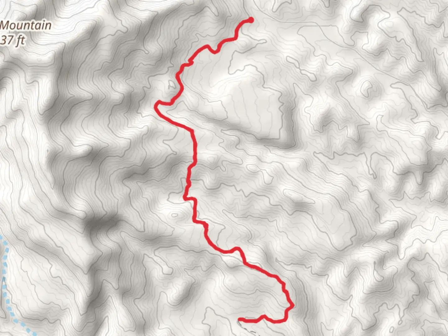 An image depicting the trail Bull Creek Trail and its surrounding area.