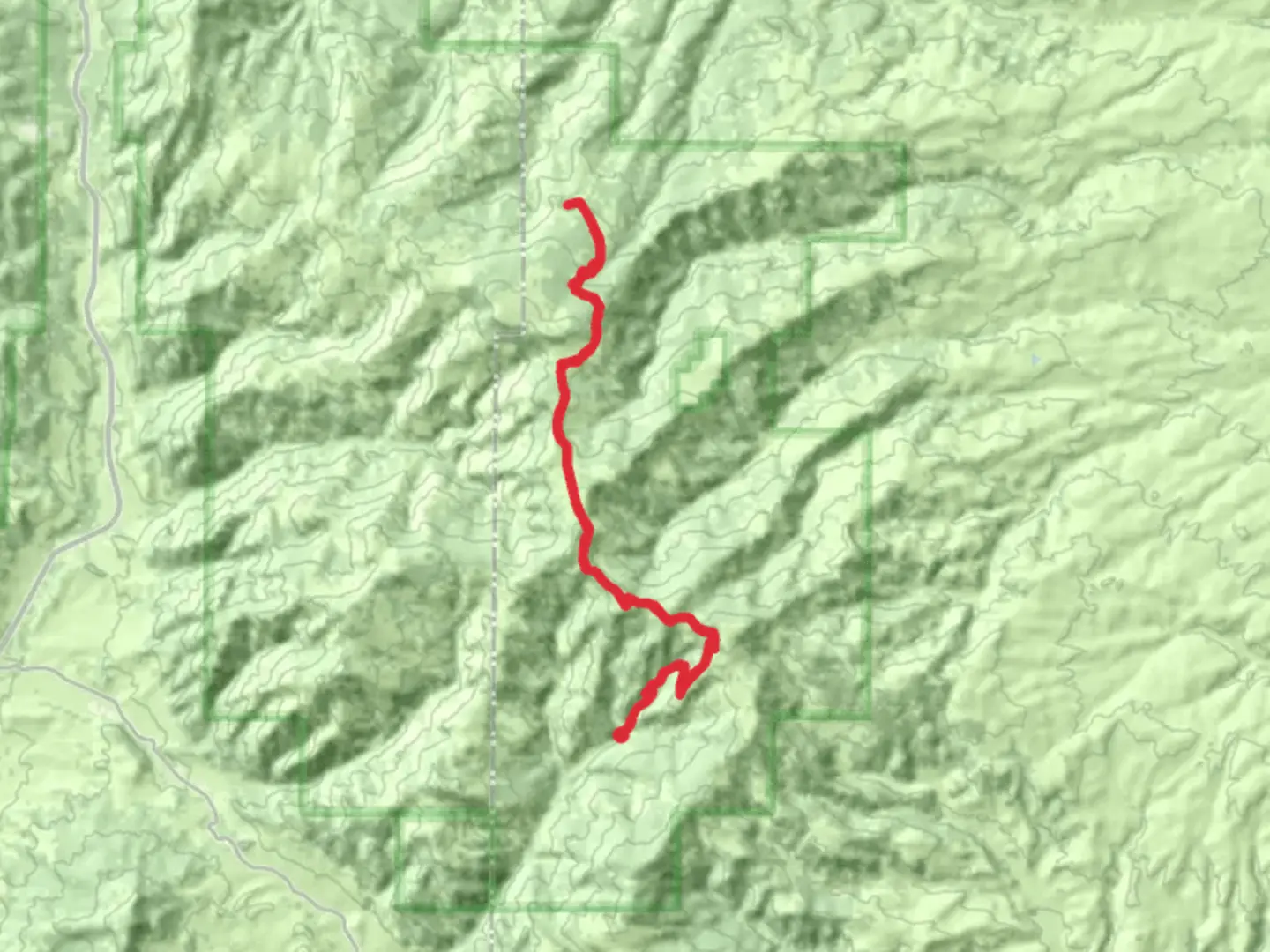 An image depicting the trail Jackson Creek and Bishop Park Trail and its surrounding area.