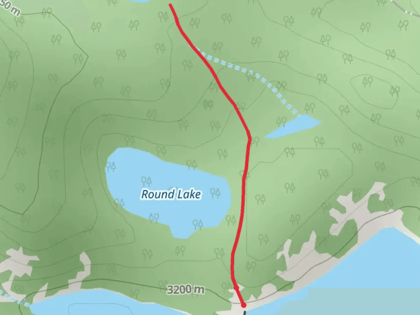 An image depicting the trail Sissy Trail and its surrounding area.