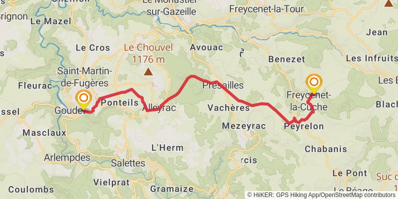 GR 40 stage 6 Map
