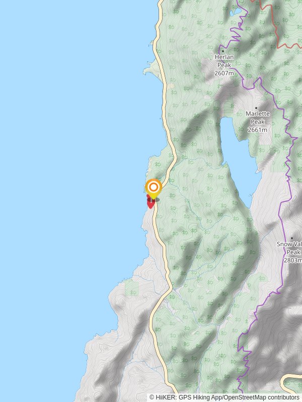 Chimney Beach Trail Out and Back