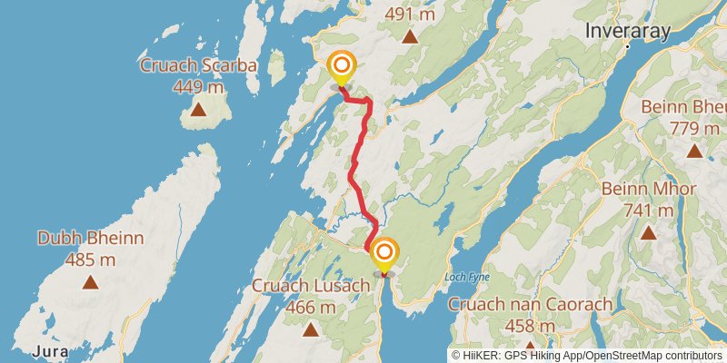 Slí Cholmcille stage 28 Map