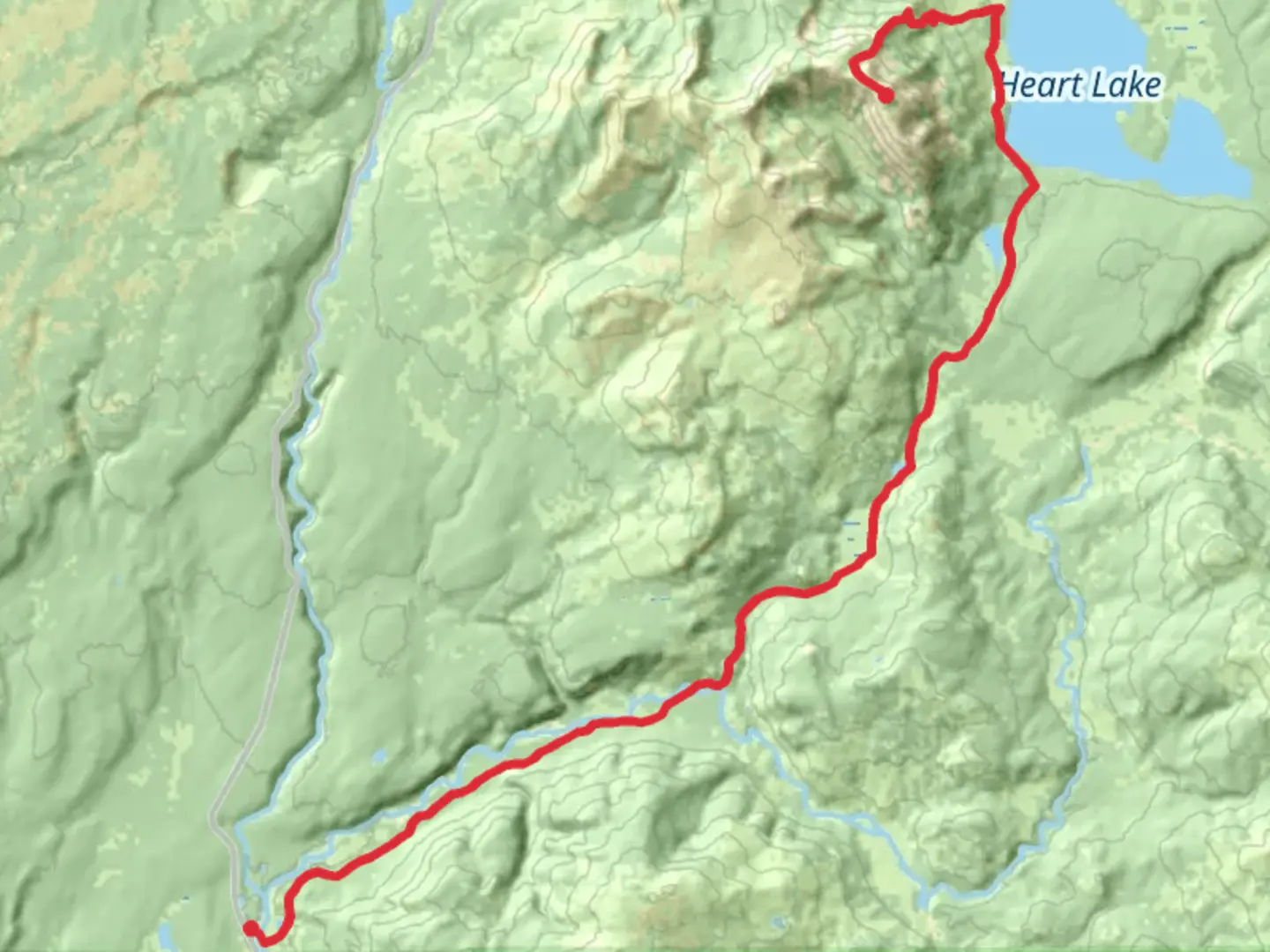 An image depicting the trail Mountain Sheridan Hike and its surrounding area.