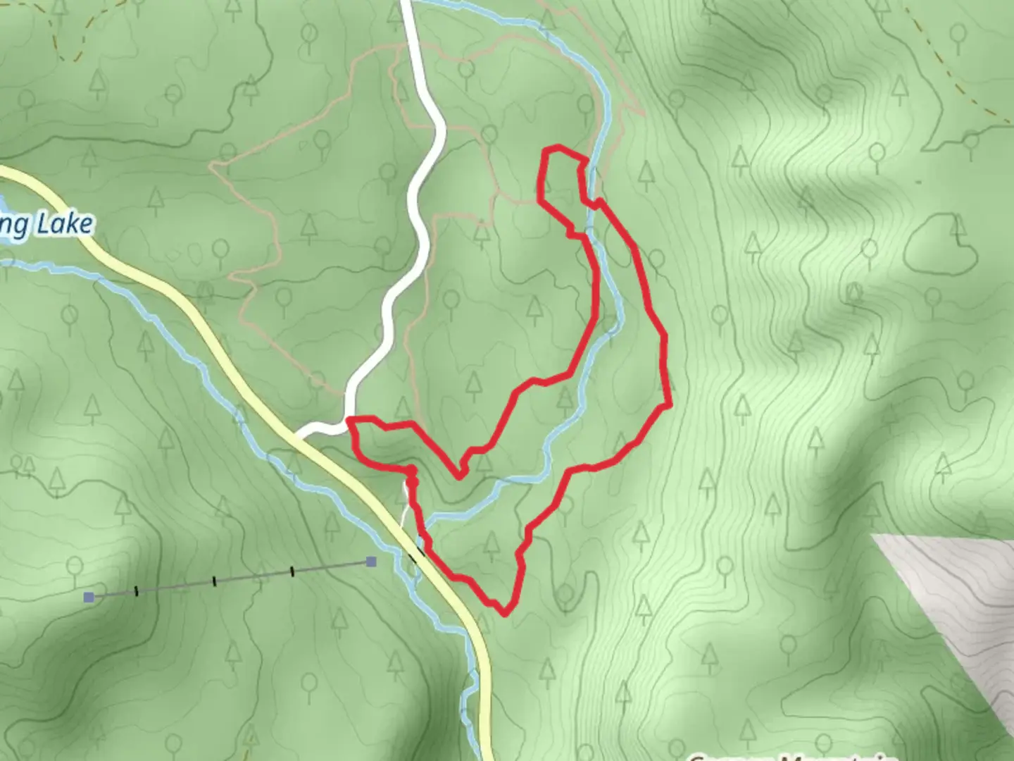 An image depicting the trail Little Laramie Loop Trail and its surrounding area.