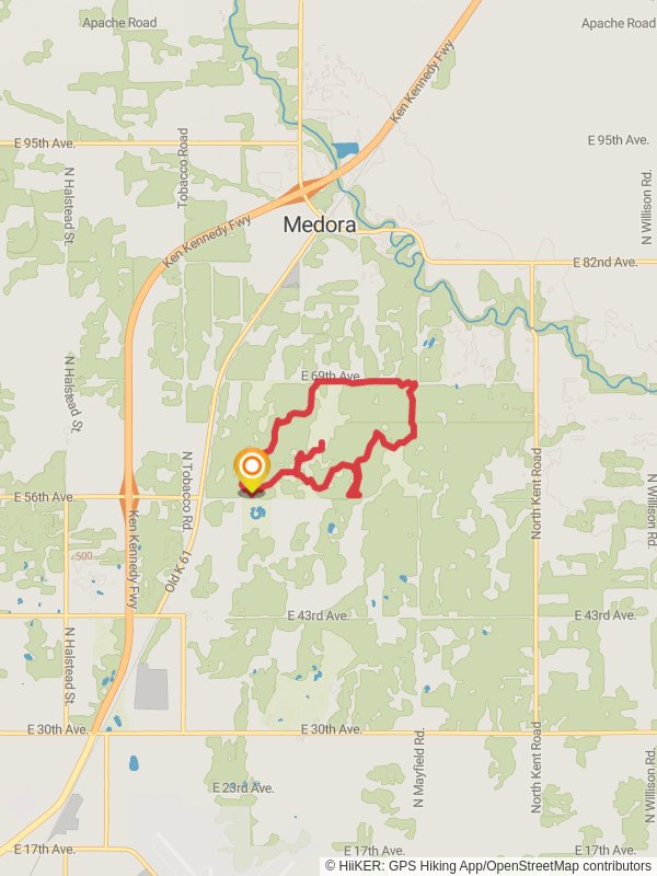 Sand Hills State Park Loop