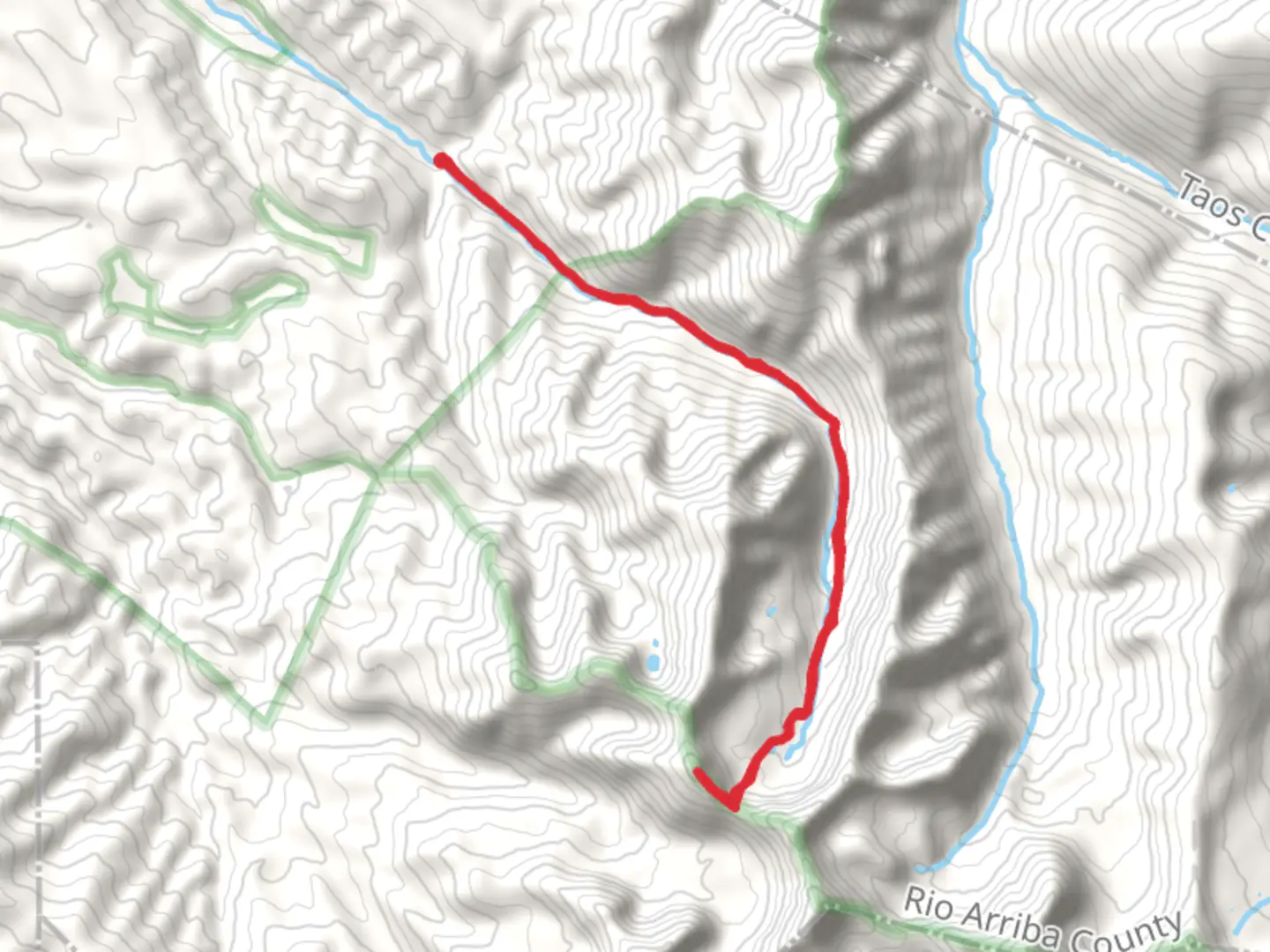 An image depicting the trail Trampas Lakes Trail and Sheepshead Peak and its surrounding area.