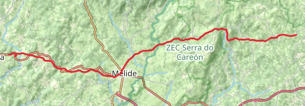 Camino Primitivo stage 16 Map