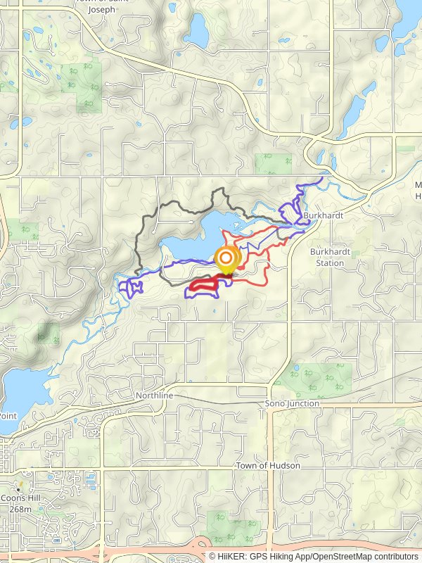 White Tail Loop via Oak Ridge Trail