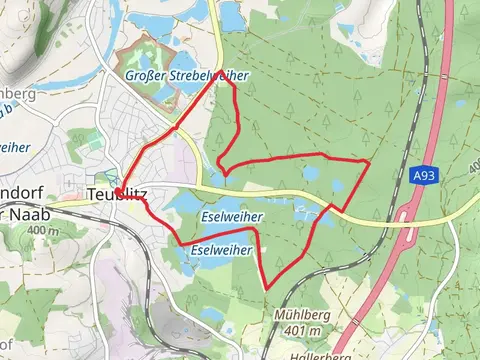 Eselweiher Runde - Blaue 12