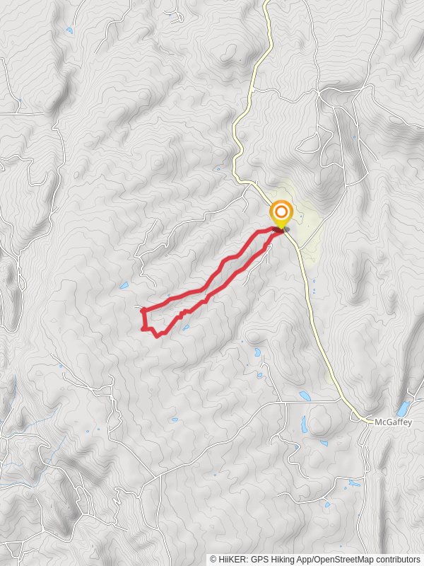 Sawmill Road and Struck Truck Loop mobile static map