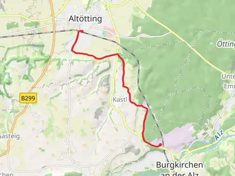 Altötting to Gendorf Walk