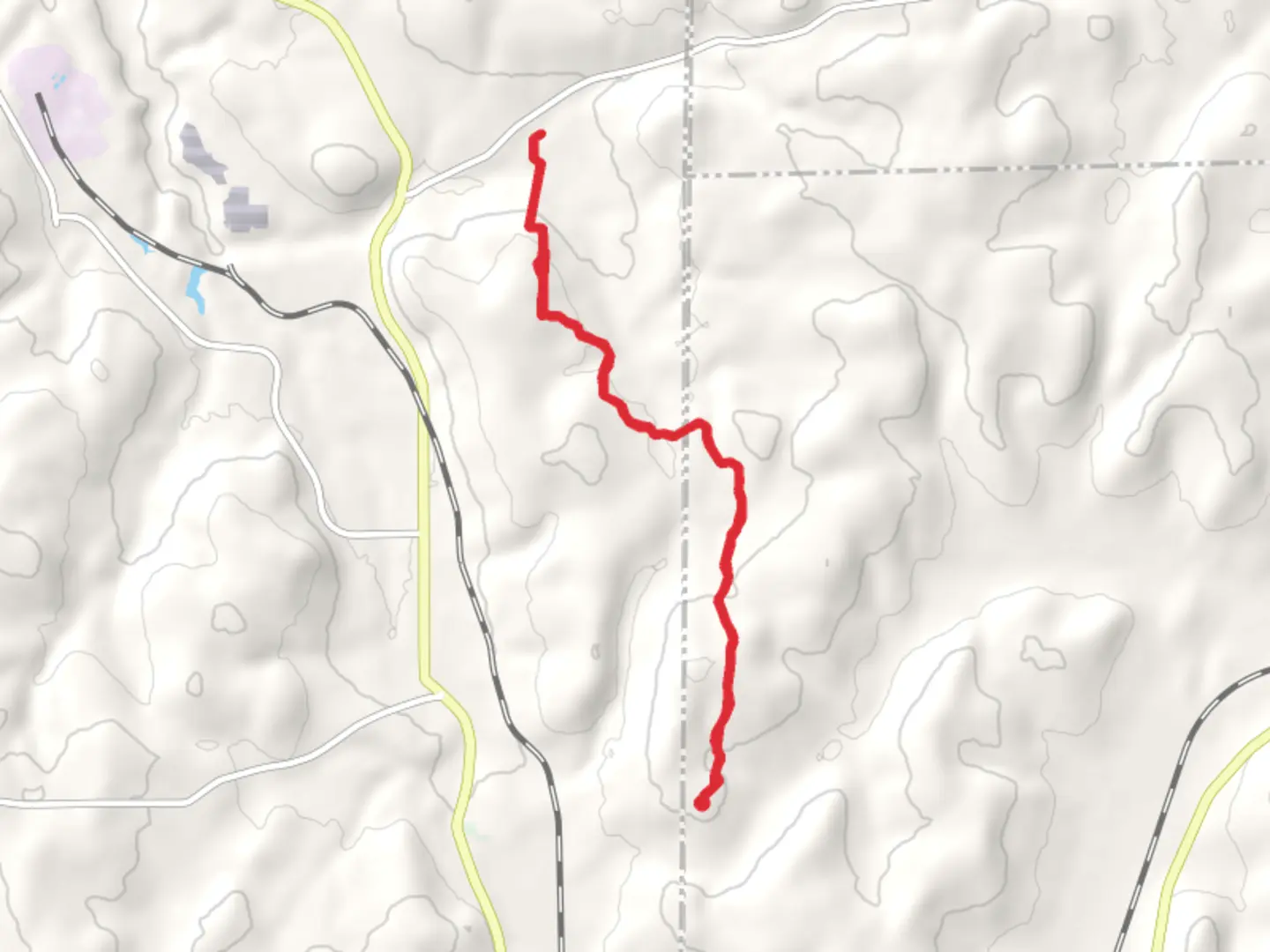 An image depicting the trail Roszyk Hill Road Trail and its surrounding area.