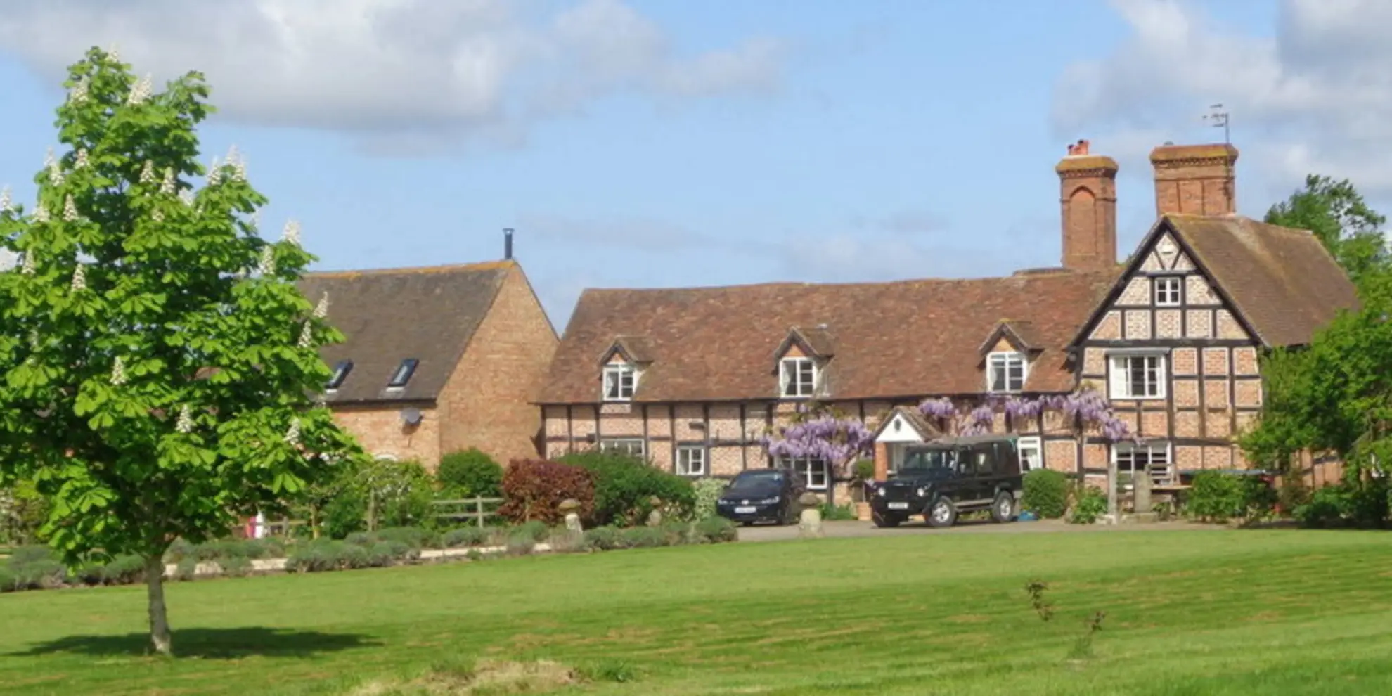 An image depicting the trail Egdon - Stoulton and White Ladies Aston and its surrounding area.