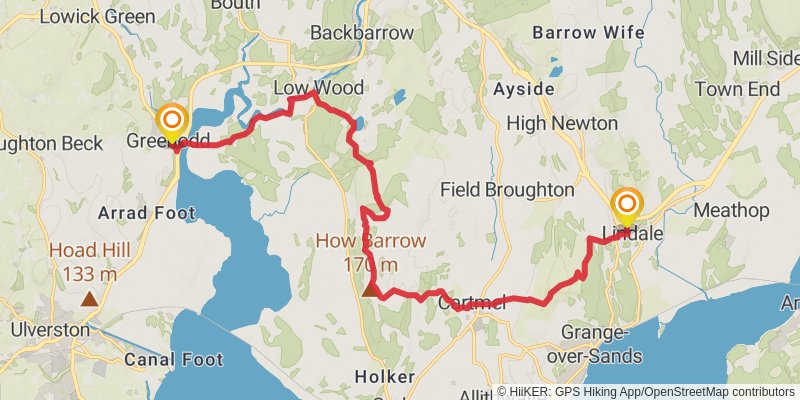Furness Way stage 3 Map