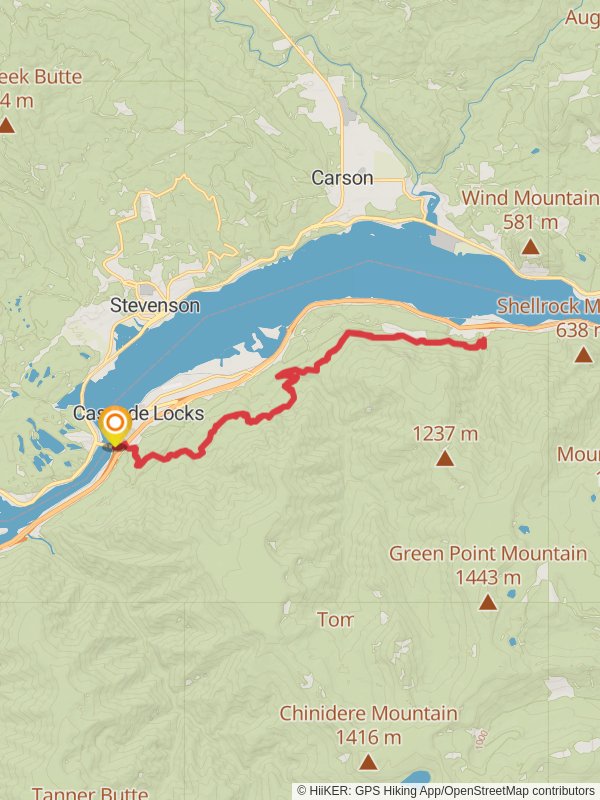 Gorge Trail from Tollbridge Park