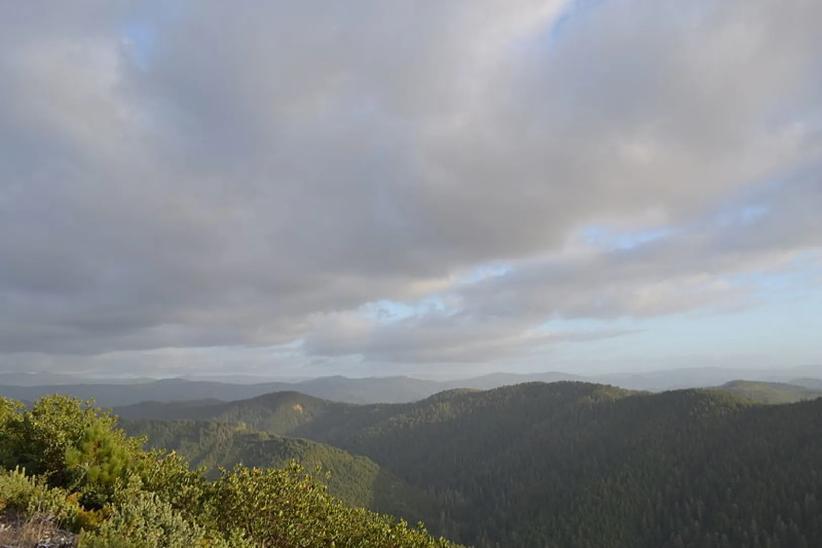 An image depicting the trail Kalmiopsis Rim Trail and its surrounding area.