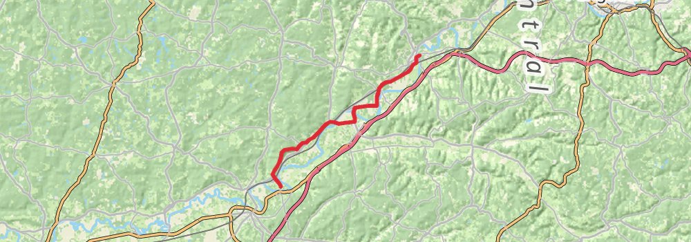 Camino Perl-Saint Jean Pied de Port via Vézelay stage 52 Map