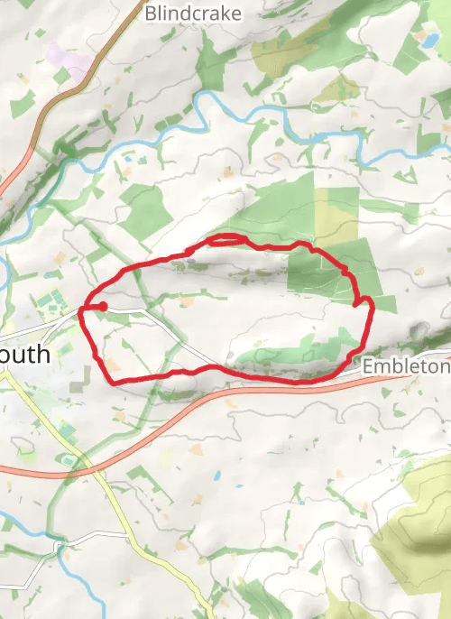 Hike on Cockermouth, Setmurthy and Watch Hill Circular mobile static map