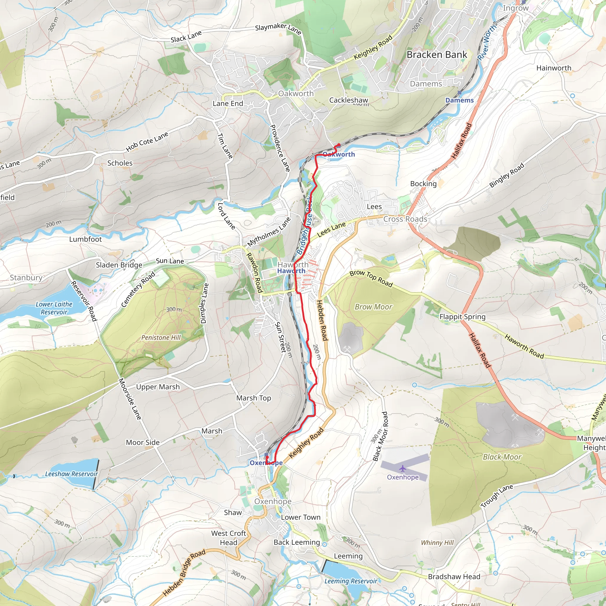 Murgatroyd Wood mobile static map