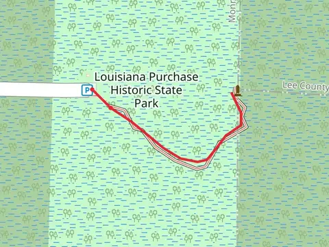 Louisiana Purchase Historic State Park Walk