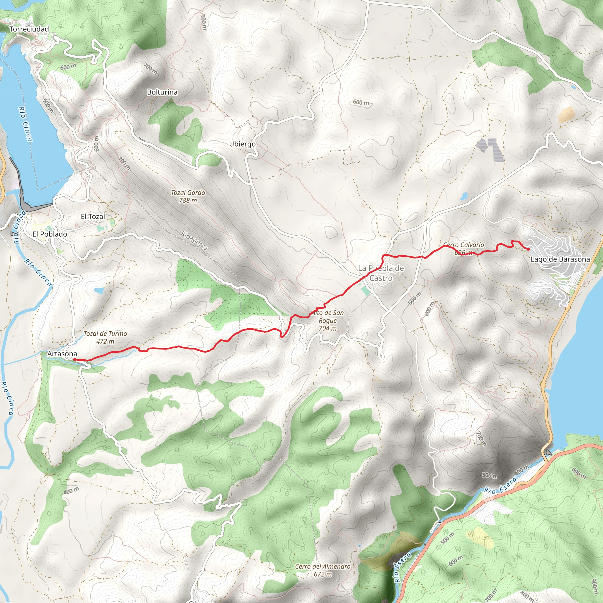 Camping Lago Barasona - Artasona PR HU 74 mobile static map