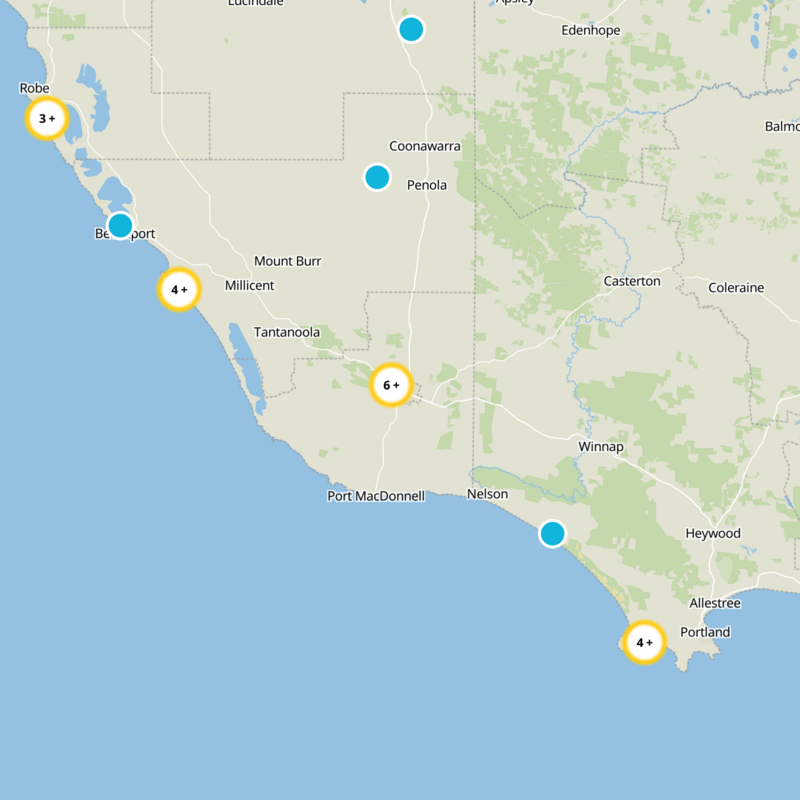 Mount Gambier Static Map