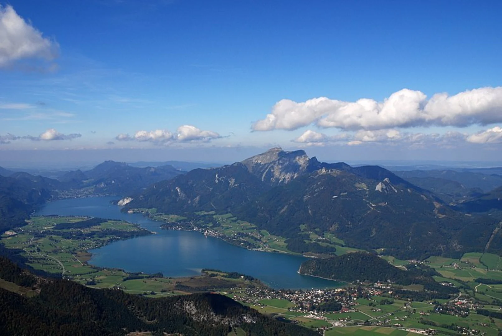An image depicting the trail Strobl - Wacht Inn Loop and its surrounding area.