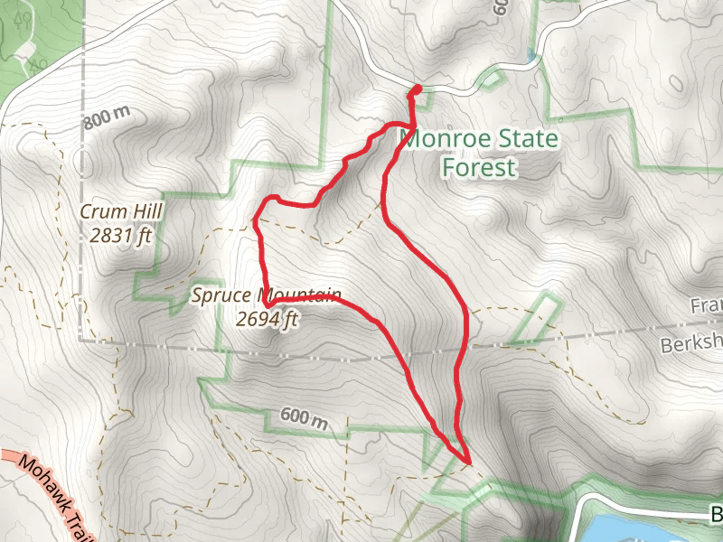 Spruce Hill Loop Trail