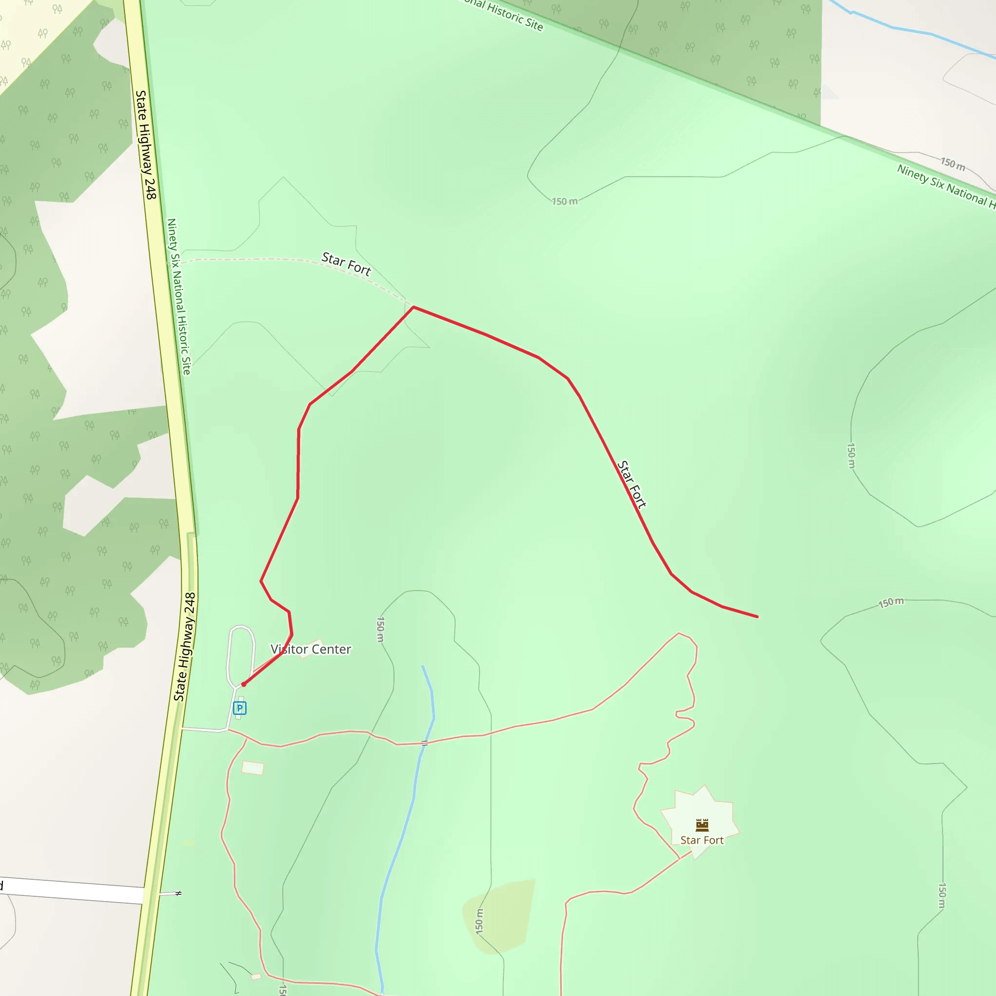 Star Fort mobile static map