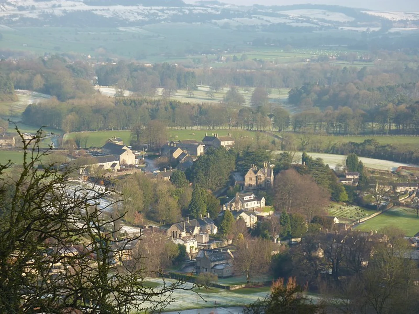 An image depicting the trail Magpie Mine and Deep Dale Loop from Ashford in the water and its surrounding area.