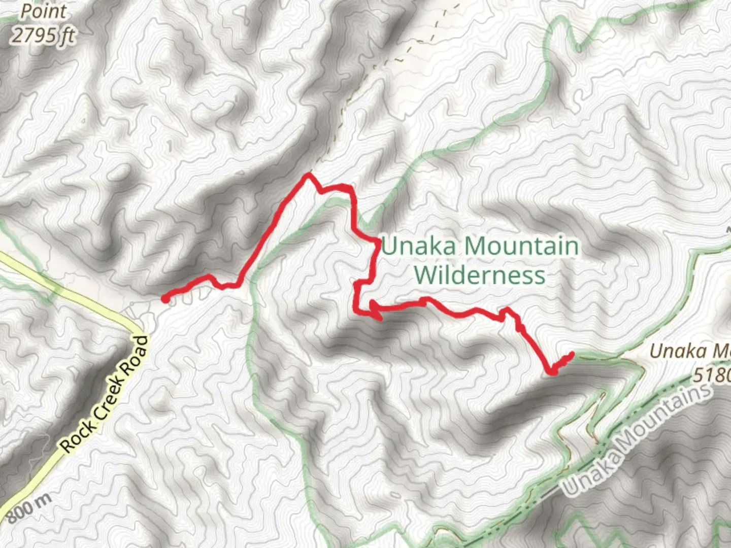 An image depicting the trail Rattlesnake Ridge Trail and its surrounding area.