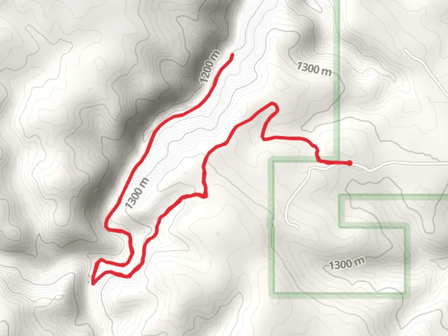 An image depicting the trail Botany Canyon Trail and its surrounding area.