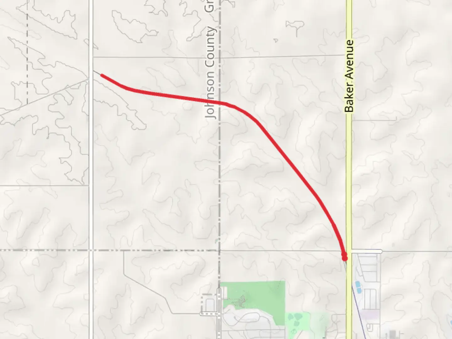 An image depicting the trail Hoover Nature Trail - 280th Street and its surrounding area.