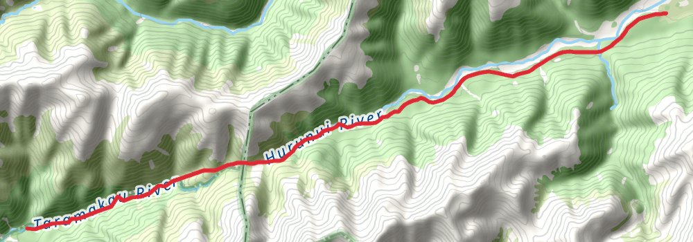 Harper Pass stage 2 Map