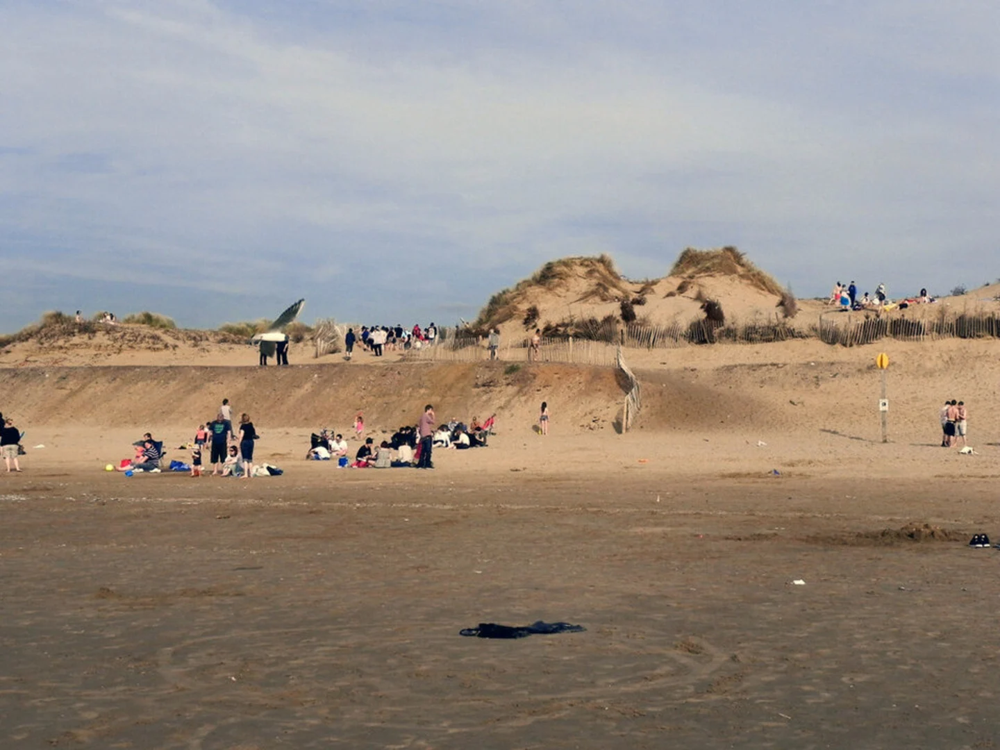 An image depicting the trail Formby Beach Loop and its surrounding area.