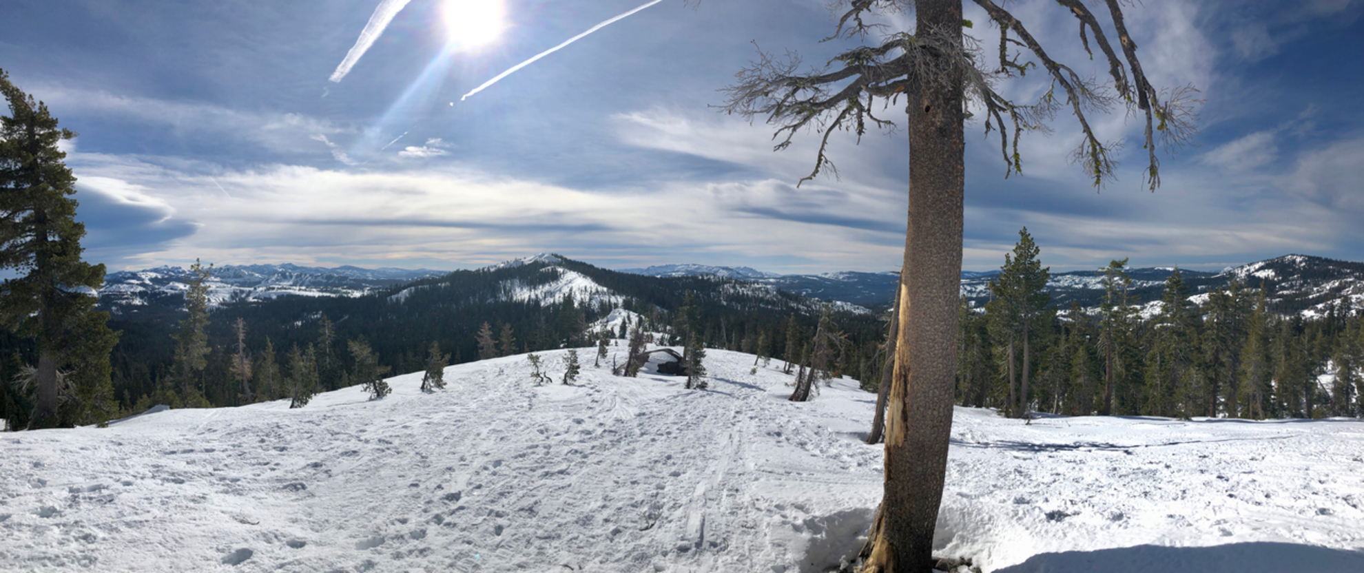 An image depicting the trail Upper Lola Montez Trail and its surrounding area.