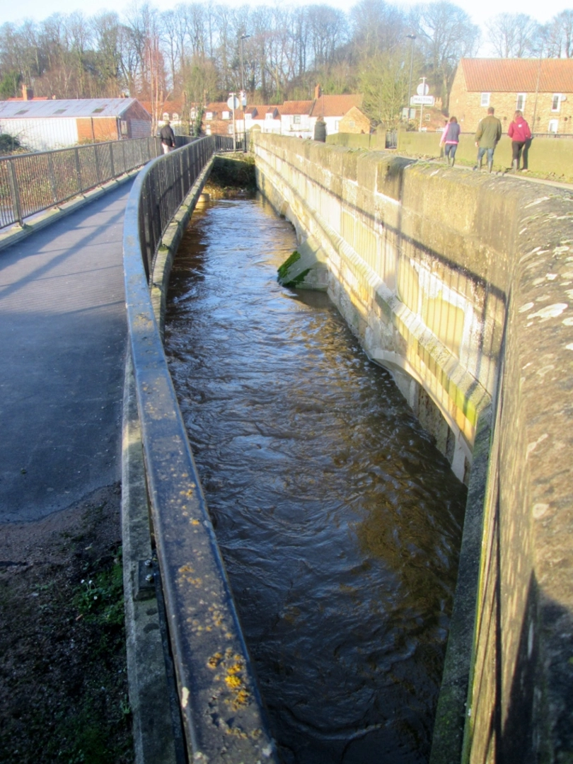 An image depicting the trail Norton-on-Derwent Circular and its surrounding area.