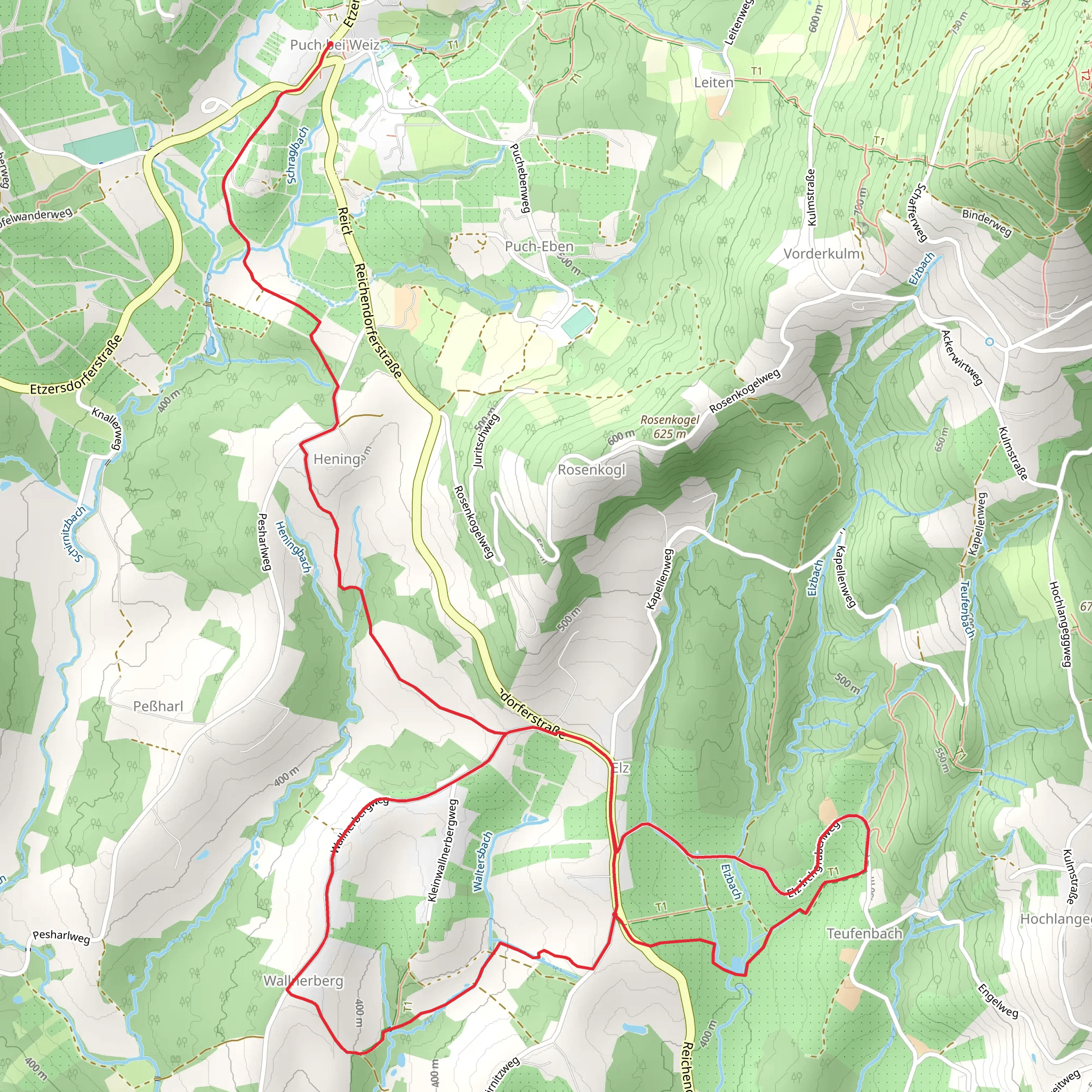 Elzer Roas mobile static map