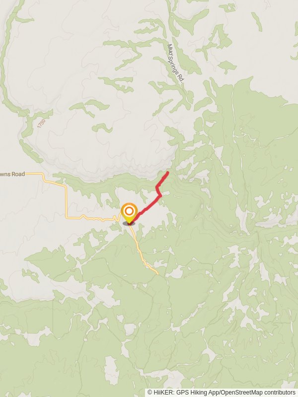 Moody Creek from Browns Road