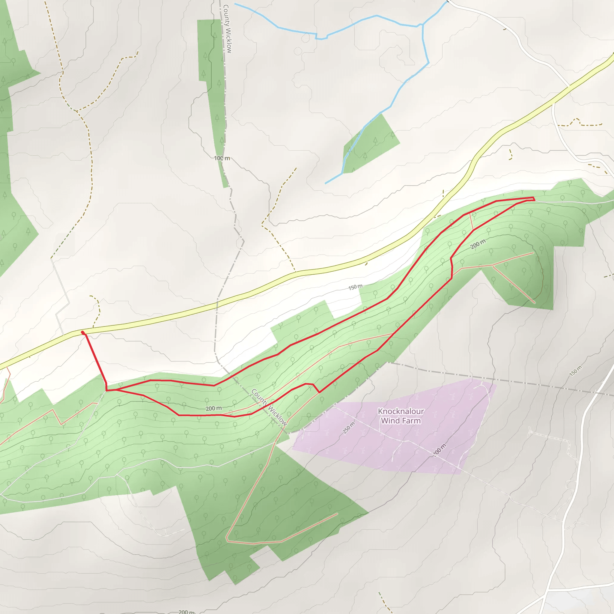 Coolmelagh - Prospect Loop mobile static map