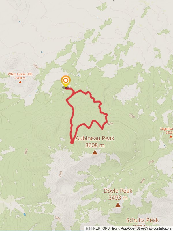 Abineau Trail and Bear Jaw Loop Trail