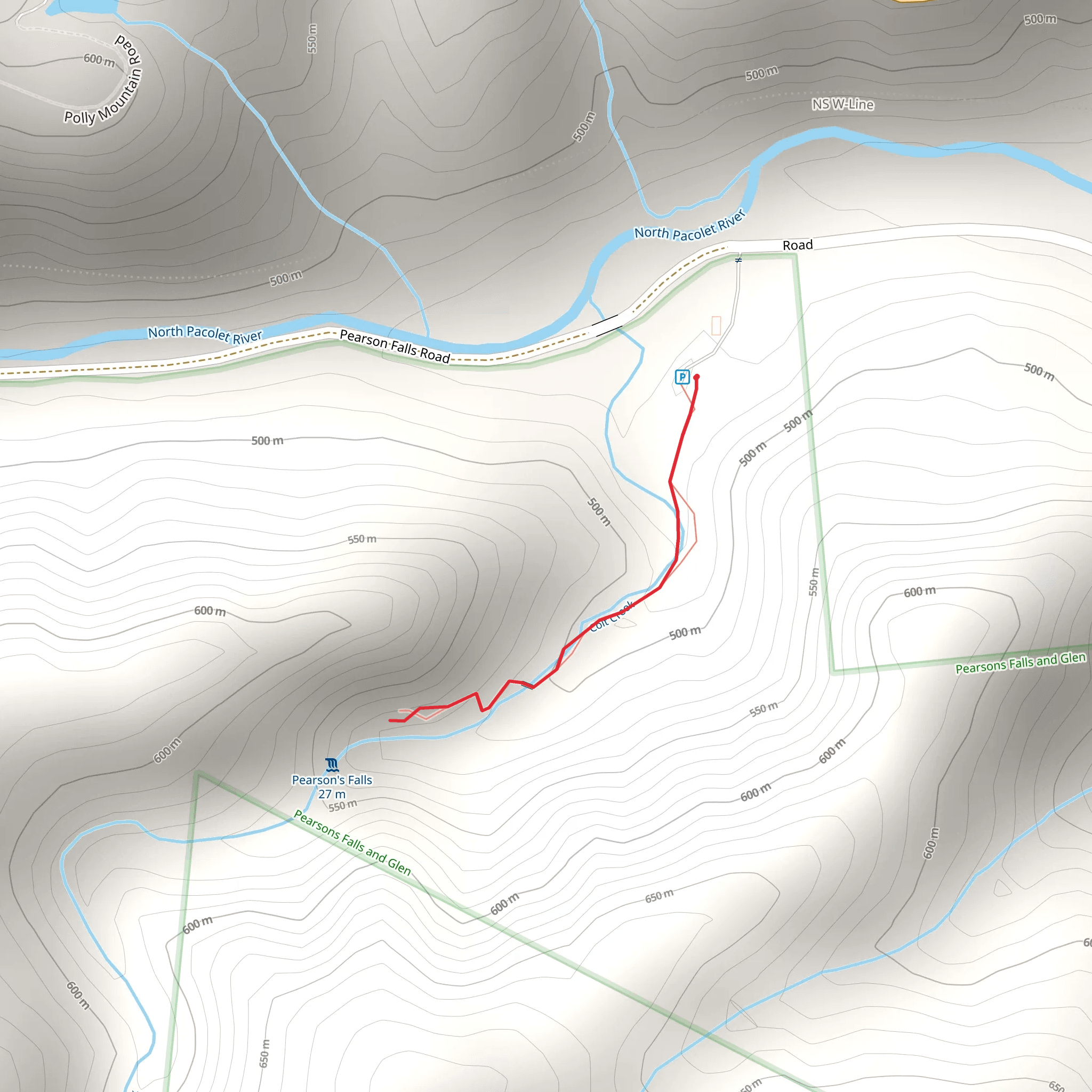 Colt Creek mobile static map