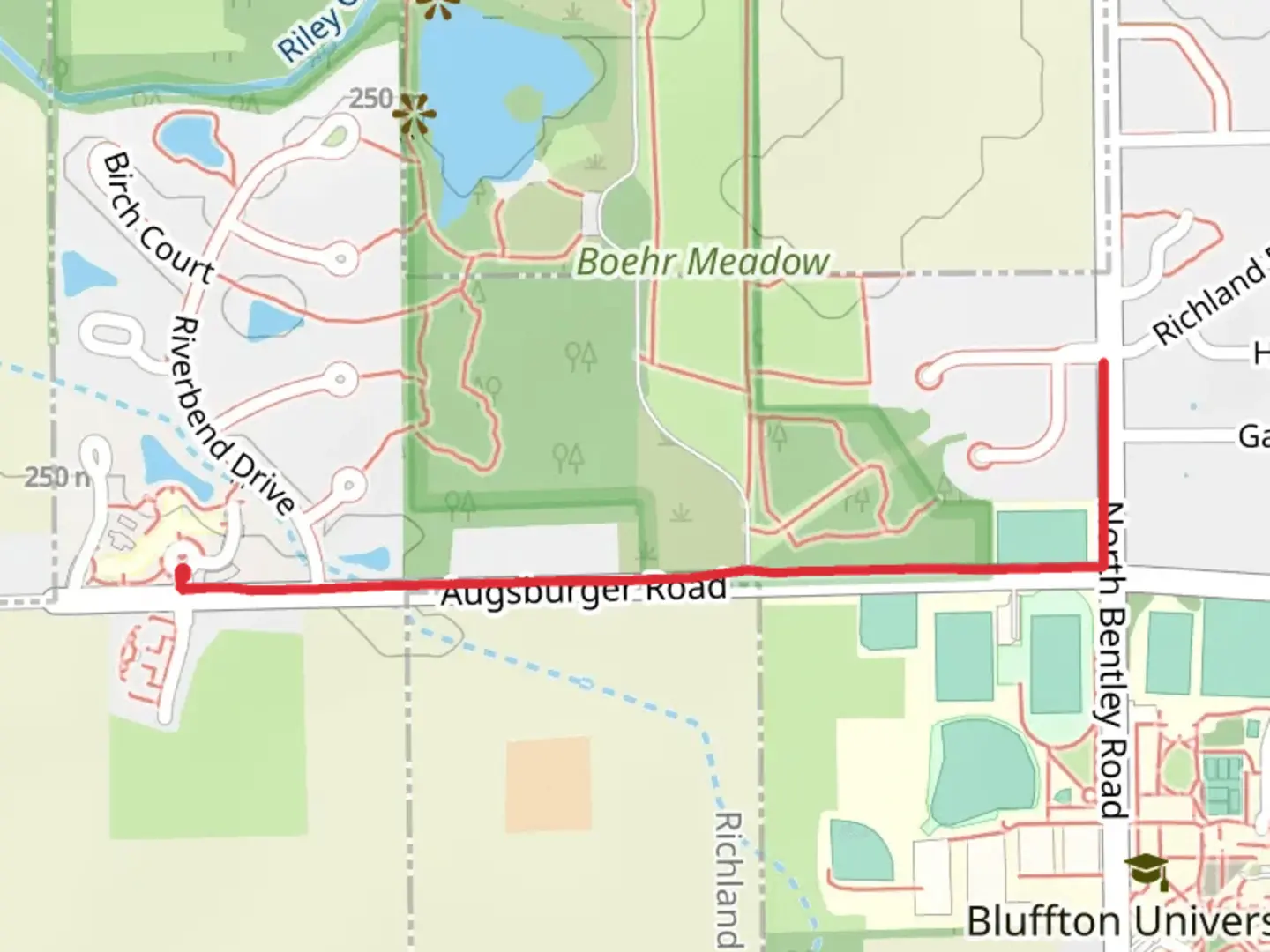 An image depicting the trail Lions Way Bentley Path and its surrounding area.