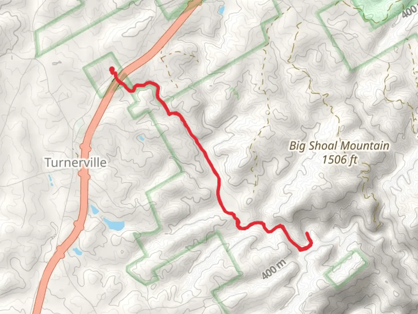 An image depicting the trail Panther Creek swimming hole via Panther Creek Trail and its surrounding area.