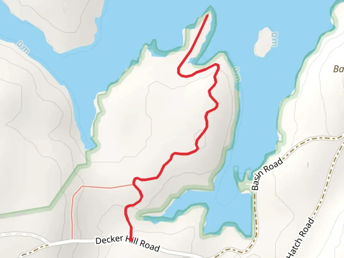 An image depicting the trail Denny Reed Trail and its surrounding area.