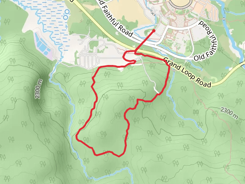 Fern Cascade Loop Trail via Continental Divide National Scenic Trail