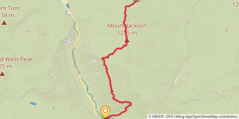Southern Presidential Loop stage 3 Map